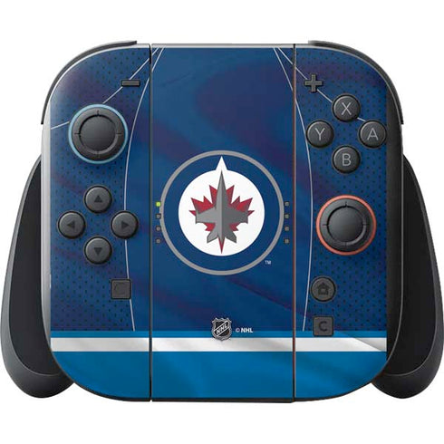 NHL Winnipeg Jets Jersey Nintendo Switch 2 (2025) with Joy-Con Skin