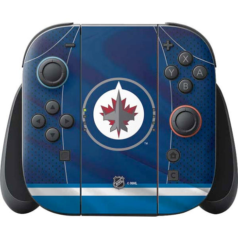 NHL Winnipeg Jets Jersey Nintendo Switch 2 (2025) Joy-Con Controller Skin