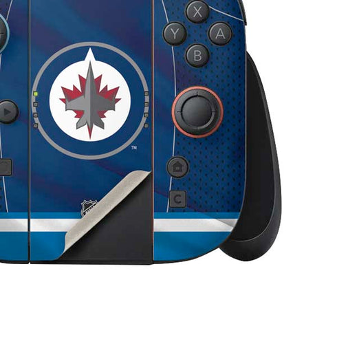NHL Winnipeg Jets Jersey Nintendo Switch 2 (2025) Joy-Con Controller Skin