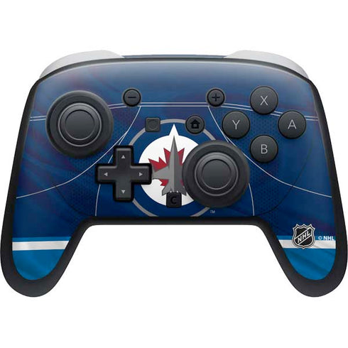 NHL Winnipeg Jets Jersey Nintendo Switch 2 (2025) Pro Controller Skin