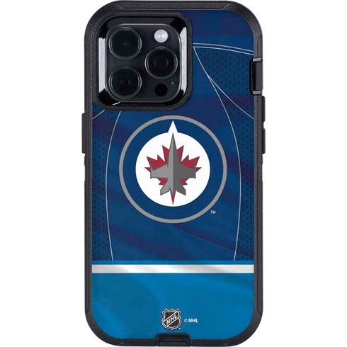 NHL Winnipeg Jets Jersey Otterbox Defender iPhone Skin
