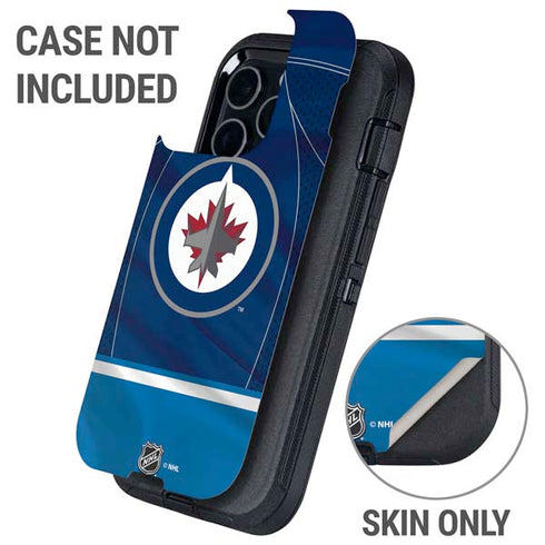 NHL Winnipeg Jets Jersey Otterbox Defender iPhone Skin