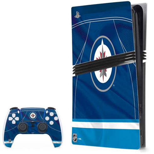 NHL Winnipeg Jets Jersey PS5 Pro Bundle Skin