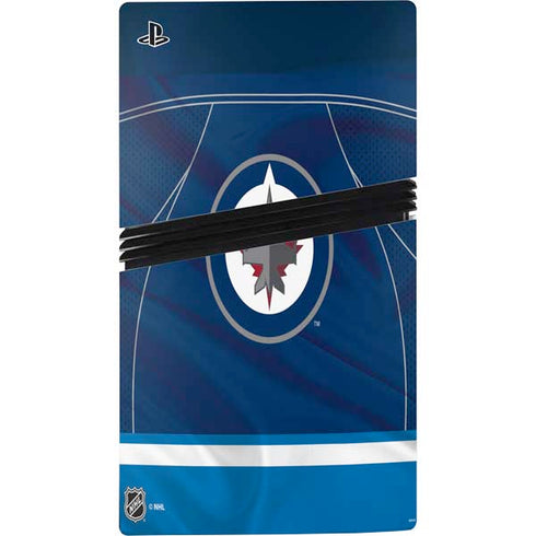 NHL Winnipeg Jets Jersey PS5 Pro Console Skin