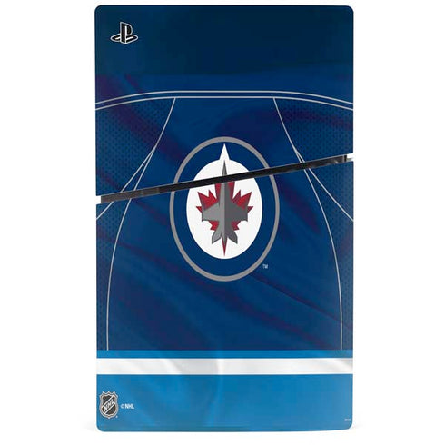 NHL Winnipeg Jets Jersey PS5 Slim Digital Edition Console Skin