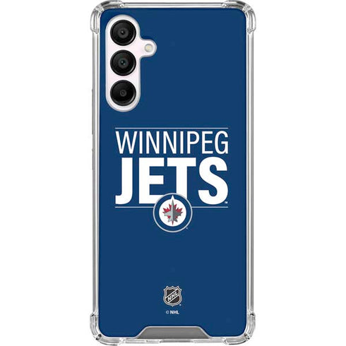 NHL Winnipeg Jets Lineup Galaxy A16 5G Clear Case