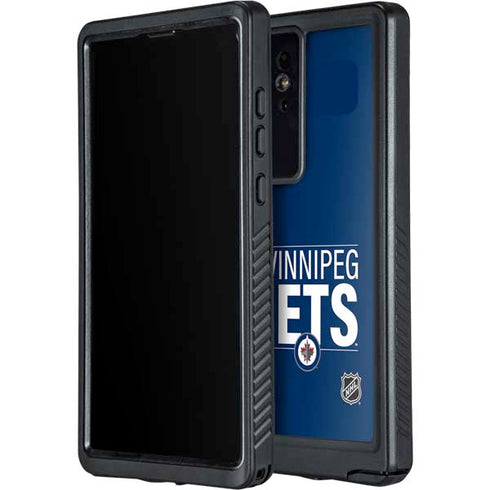 NHL Winnipeg Jets Lineup Galaxy S24 Ultra Waterproof Case