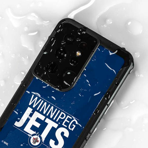 NHL Winnipeg Jets Lineup Galaxy S24 Ultra Waterproof Case