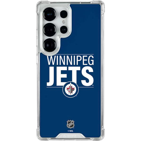 NHL Winnipeg Jets Lineup Galaxy S25 Ultra Clear Case