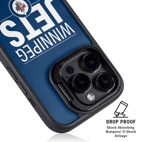 NHL Winnipeg Jets Lineup iPhone 13 Pro Max Kickstand Case