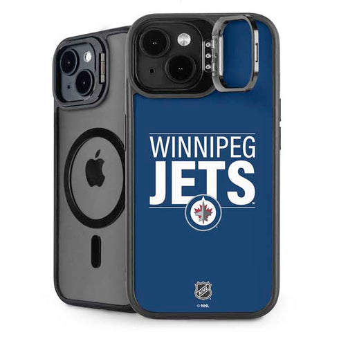 NHL Winnipeg Jets Lineup iPhone 14 Plus Kickstand Case