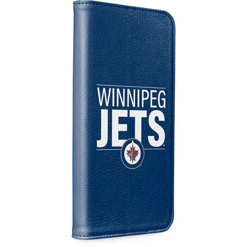 NHL Winnipeg Jets Lineup iPhone 15 Pro Max Folio Case