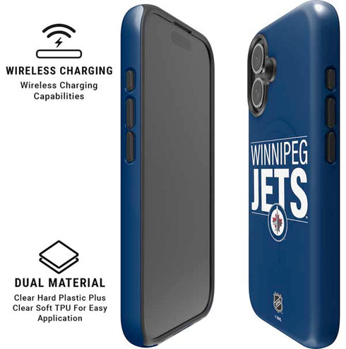 NHL Winnipeg Jets Lineup iPhone 16 Magsafe Impact Case