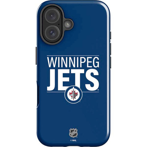 NHL Winnipeg Jets Lineup iPhone 16 Plus Impact Case