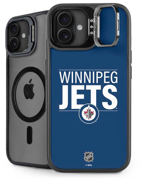 NHL Winnipeg Jets Lineup iPhone 16 Plus Kickstand Case