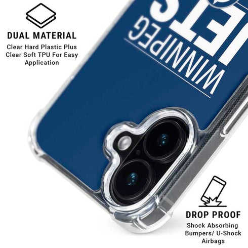 NHL Winnipeg Jets Lineup iPhone 16 Plus MagSafe Case