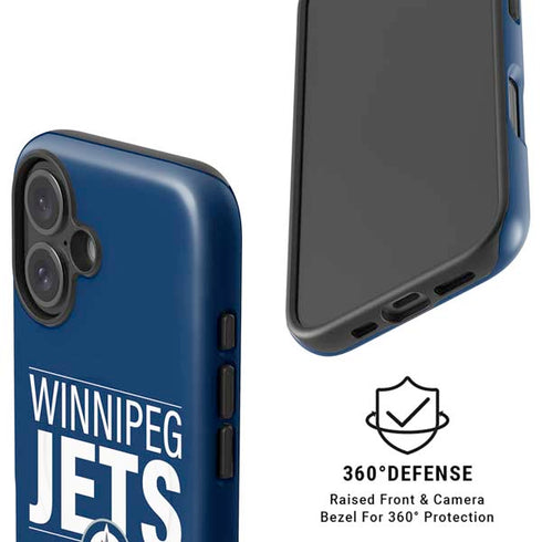 NHL Winnipeg Jets Lineup iPhone 16 Plus Magsafe Impact Case