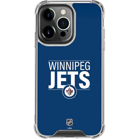 NHL Winnipeg Jets Lineup iPhone 16 Pro Clear Case