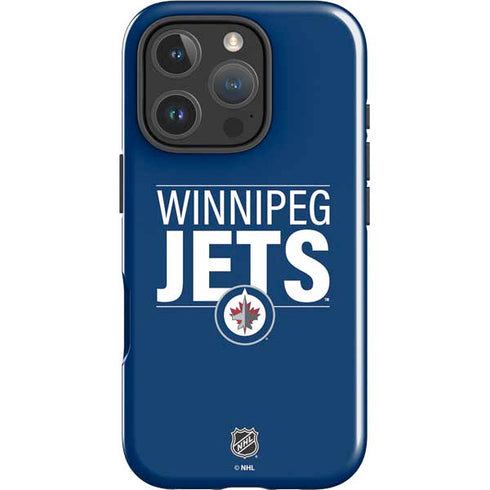 NHL Winnipeg Jets Lineup iPhone 16 Pro Impact Case