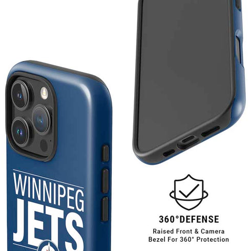 NHL Winnipeg Jets Lineup iPhone 16 Pro Magsafe Impact Case