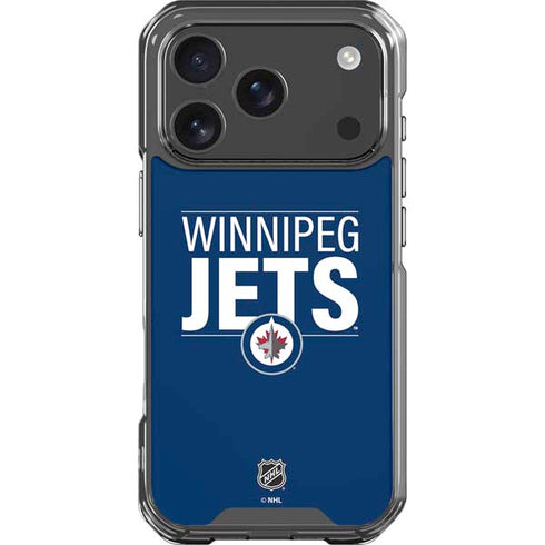 NHL Winnipeg Jets Lineup iPhone 18 Pro Clear Case