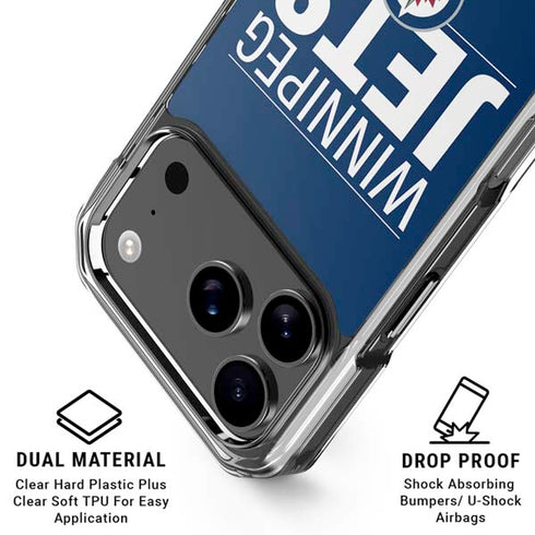 NHL Winnipeg Jets Lineup iPhone 18 Pro Clear Case