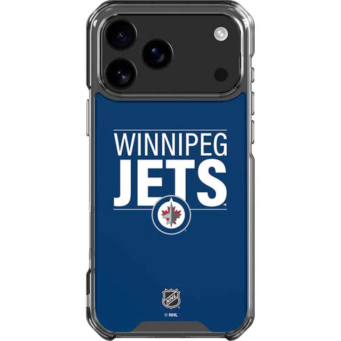 NHL Winnipeg Jets Lineup iPhone 18 Pro Max Clear Case
