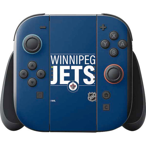 NHL Winnipeg Jets Lineup Nintendo Switch 2 (2025) with Joy-Con Skin