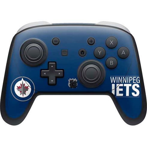 NHL Winnipeg Jets Lineup Nintendo Switch 2 (2025) Pro Controller Skin
