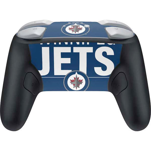 NHL Winnipeg Jets Lineup Nintendo Switch 2 (2025) Pro Controller Skin