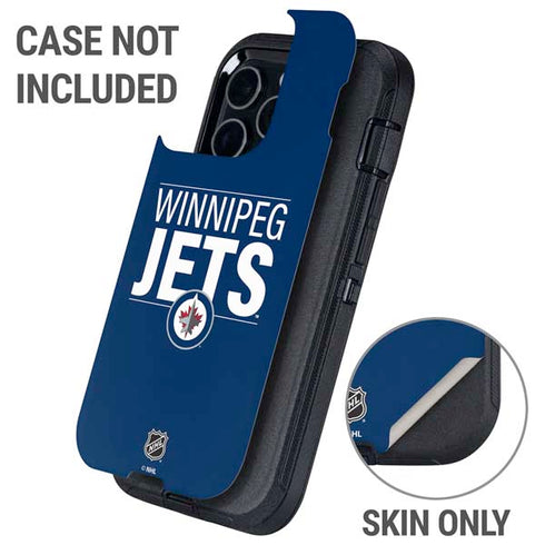 NHL Winnipeg Jets Lineup Otterbox Defender iPhone Skin