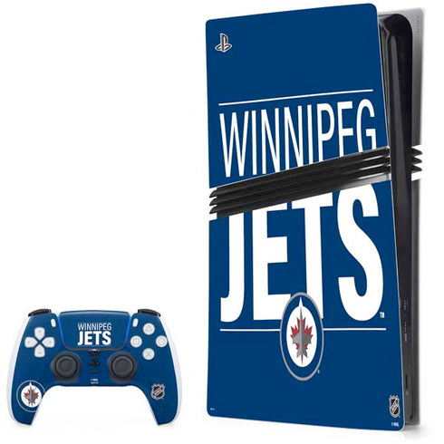 NHL Winnipeg Jets Lineup PS5 Pro Bundle Skin
