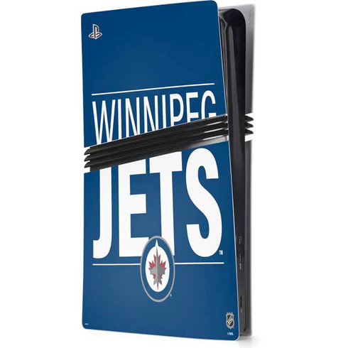 NHL Winnipeg Jets Lineup PS5 Pro Console Skin