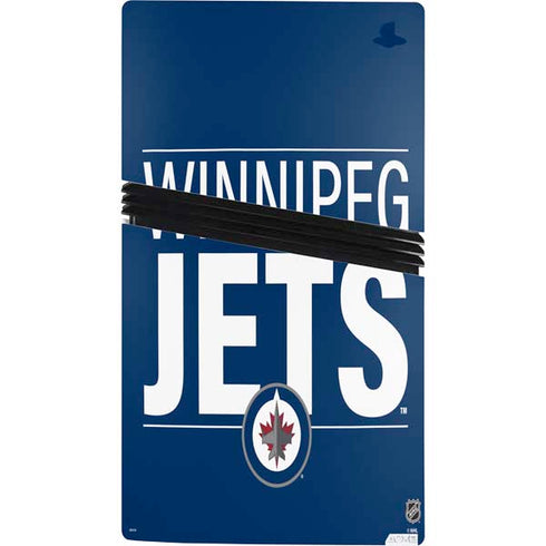 NHL Winnipeg Jets Lineup PS5 Pro Console Skin
