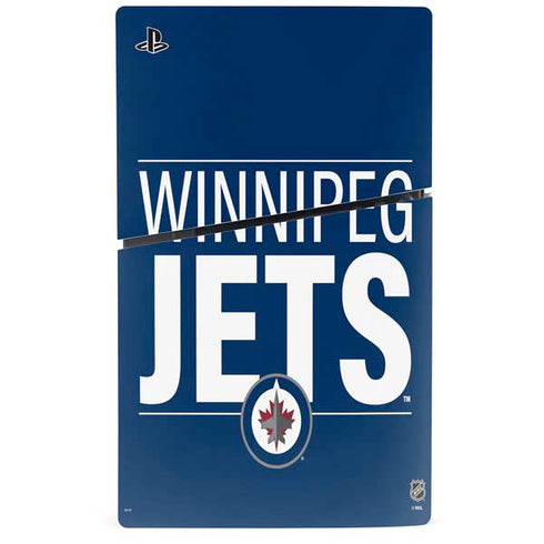 NHL Winnipeg Jets Lineup PS5 Slim Digital Edition Console Skin