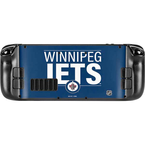 NHL Winnipeg Jets Lineup Steam Deck Handheld Gaming Computer Skin