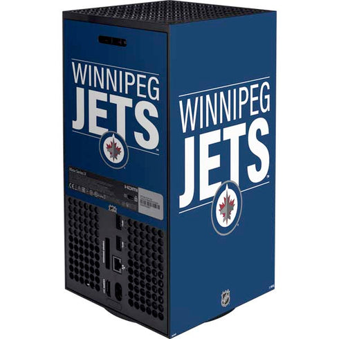NHL Winnipeg Jets Lineup XBox Series X Digital Edition Bundle Skin