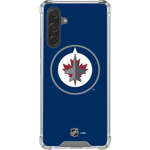 NHL Winnipeg Jets Logo Galaxy A17 Clear Case