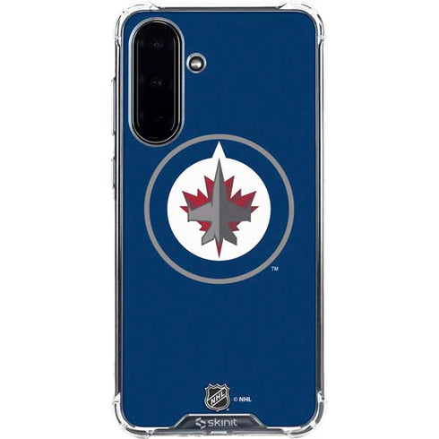 NHL Winnipeg Jets Logo Galaxy A36 5G Clear Case