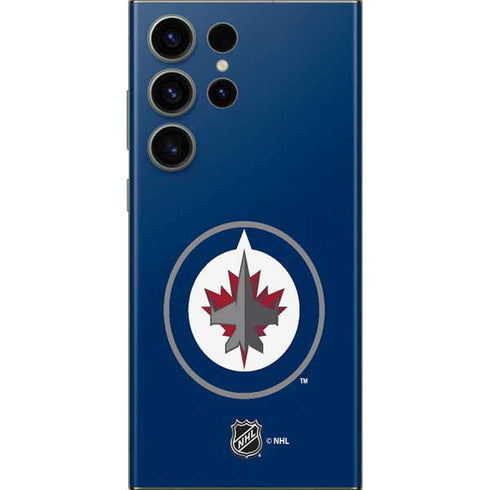 NHL Winnipeg Jets Logo Galaxy Skins