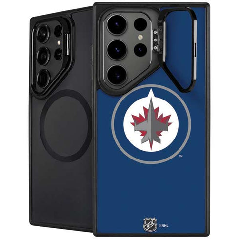 NHL Winnipeg Jets Logo Galaxy S25 Ultra Kickstand Case