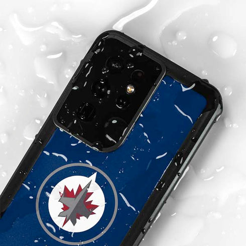 NHL Winnipeg Jets Logo Galaxy S24 Ultra Waterproof Case