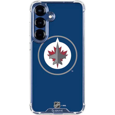 NHL Winnipeg Jets Logo Galaxy S25 Clear Case