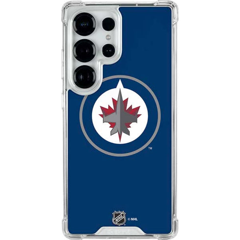 NHL Winnipeg Jets Logo Galaxy S25 Ultra Clear Case