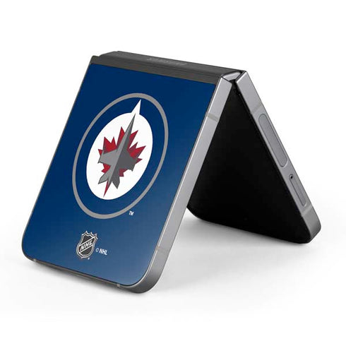 NHL Winnipeg Jets Logo Galaxy Z Flip6 Skin
