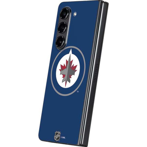 NHL Winnipeg Jets Logo Galaxy Z Fold5 5G Skin