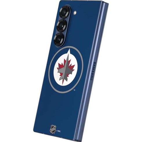 NHL Winnipeg Jets Logo Galaxy Z Fold6 Skin