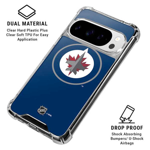 NHL Winnipeg Jets Logo Google Pixel 10 Pro XL Clear Case