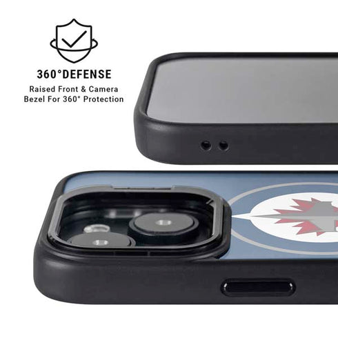 NHL Winnipeg Jets Logo iPhone 13 Kickstand Case
