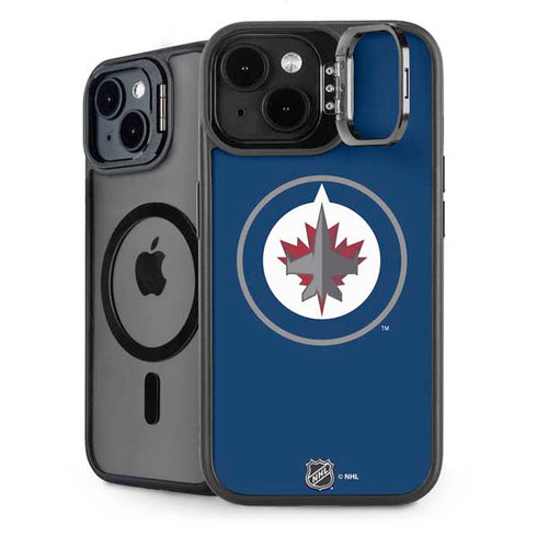 NHL Winnipeg Jets Logo iPhone 15 Plus Kickstand Case